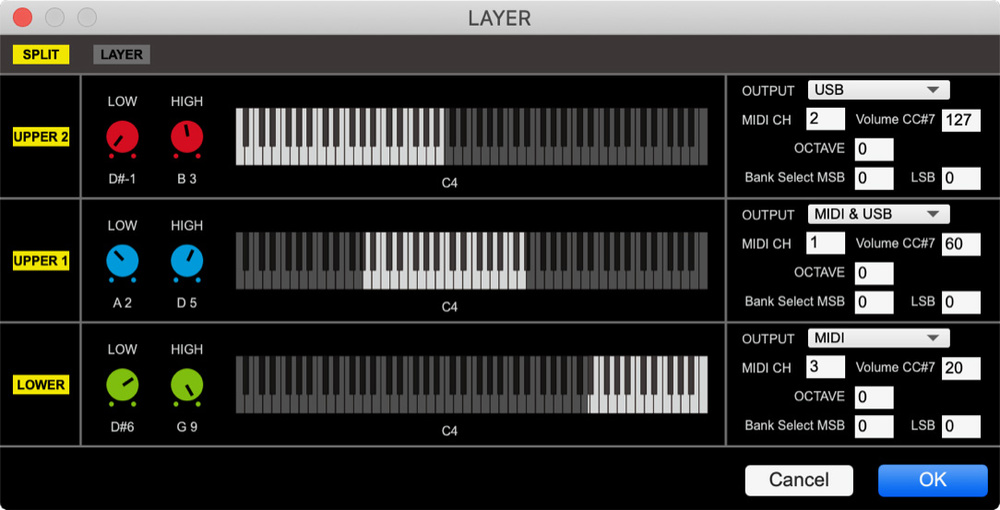 ROLAND A-88 MKII Midi Keyboard Controller hàng nhập khẩu chính hãng