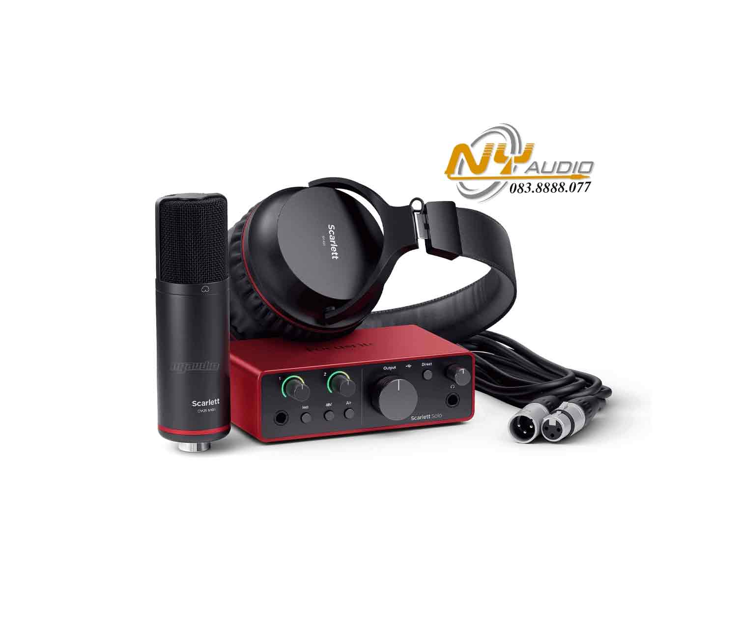  Combo thu âm Focusrite Solo Studio 4th | Trả góp online qua CMND | Lãi suất 0%  