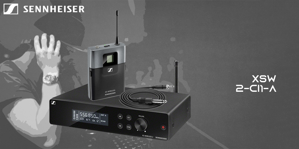 Sennheiser XSW 1-Cl1 Guitar Bass Instrument Wireless Set hàng nhập khẩu