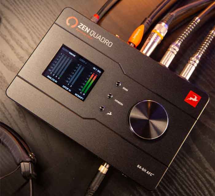 Sound Card Antelope Zen Quadro là thứ mà kỹ thuật viên không thể bỏ qua
