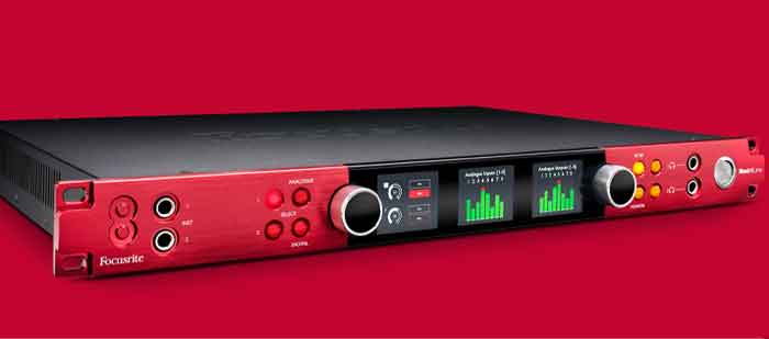 Sound Card Focusrite Red 8Line được coi là "vũ khí tối thượng" trong thế giới phòng thu