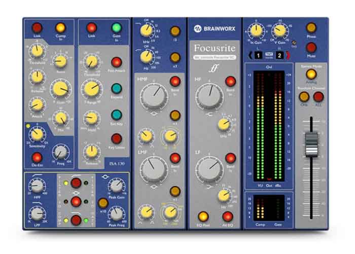 Focusrite RedNet X2P Ethernet - Audio Interface Mạng Cho Phòng Thu Chuyên Nghiệp