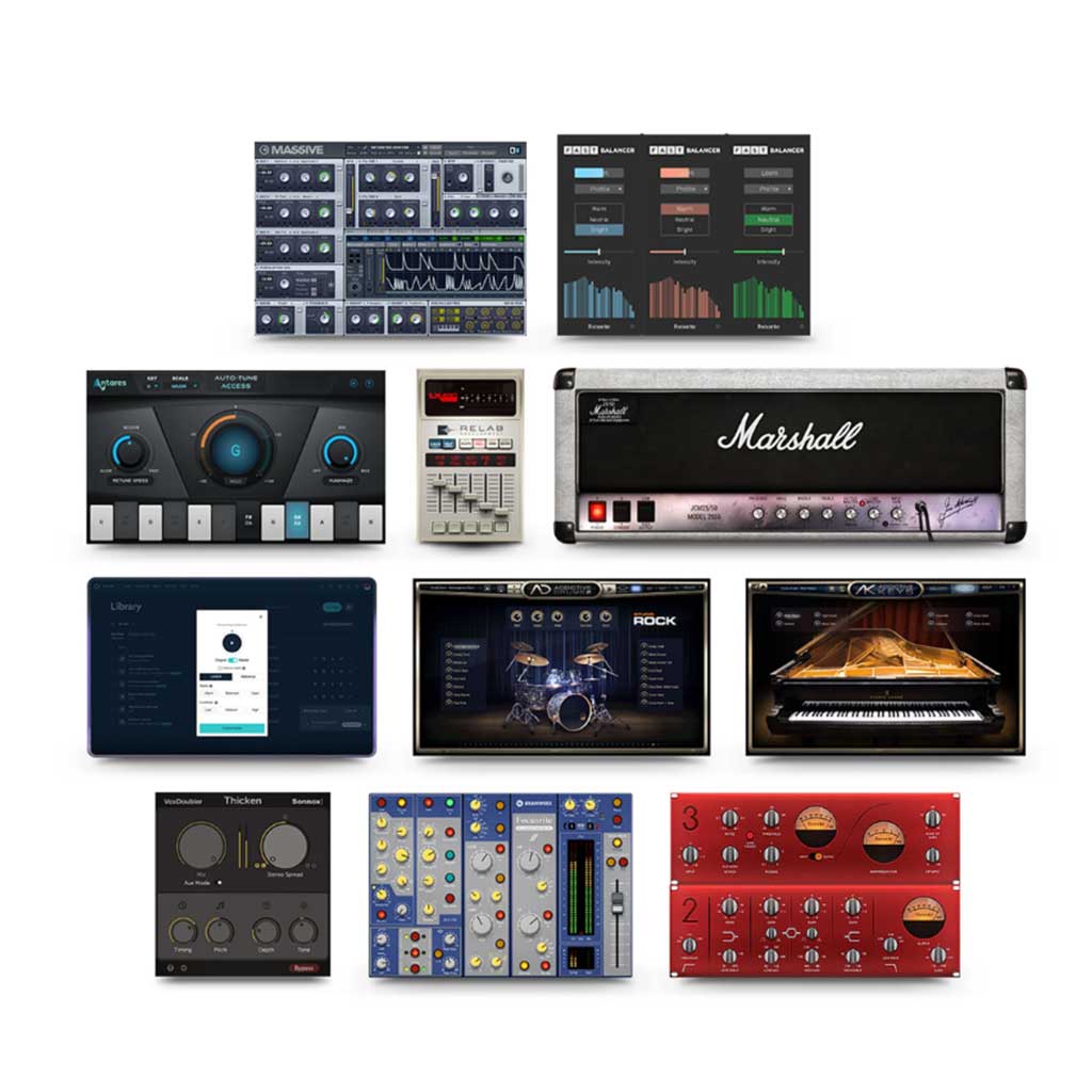 Phần mềm đi kèm với Focusrite Scarlett 18i16 Gen 4