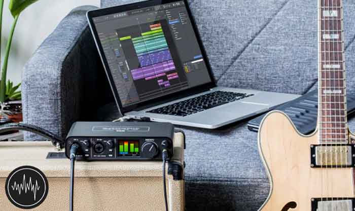 Sound Card MOTU M2 kết nối với đa dạng thiết bị 