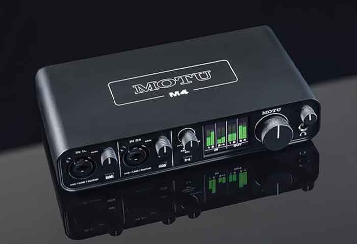 Sound card MOTU M4 trang bị bộ chuyển đổi ESS Sabre32 Ultra DAC – một trong những công nghệ hàng đầu trong ngành âm thanh
