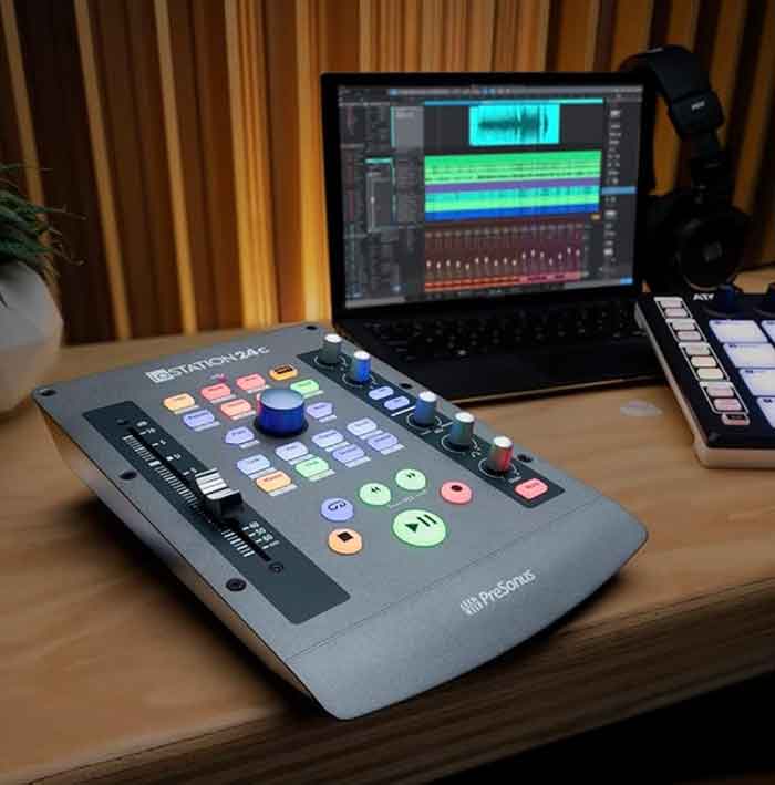 Sound Card PreSonus ioStation 24C tích hợp được với các phần mềm 