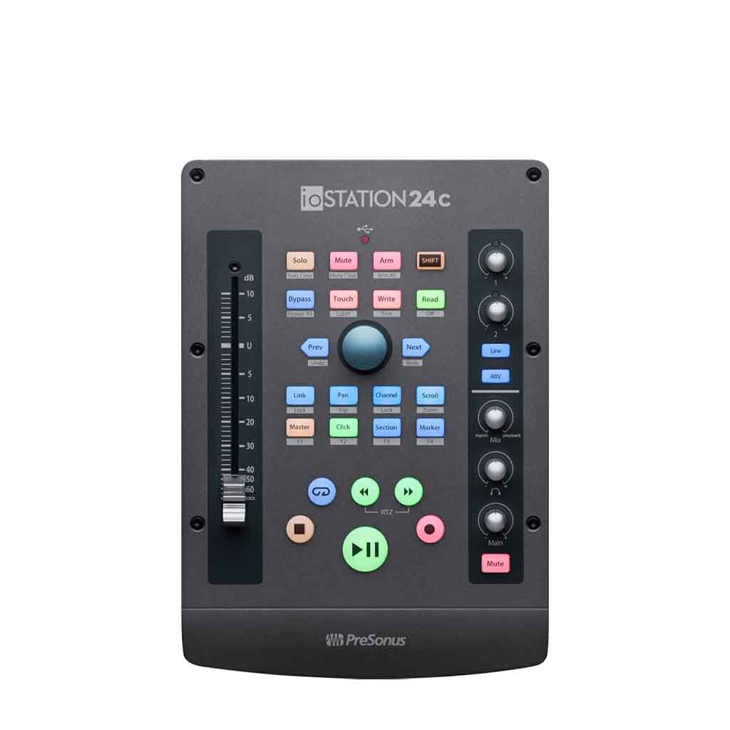 Sound Card PreSonus ioStation 24C có thiết kế hiện đại dễ dàng sử dụng