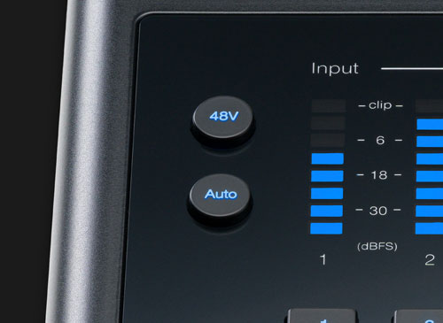 Sound Card PreSonus Quantum ES 2 với thiết kế nút điều khiển thông minh giúp bạn dễ dàng xử lý tình huống 