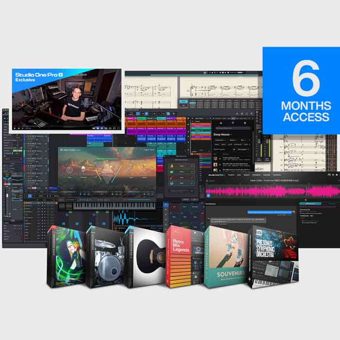 Phần mềm tặng kèm Sound card PreSonus Audiobox iOne USB PC/IOS - Chính hãng