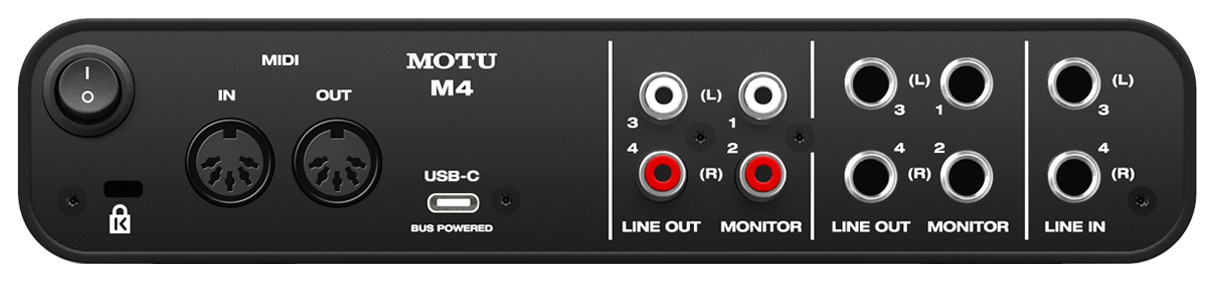 Sound card thu âm MOTU M4 Audio Interface