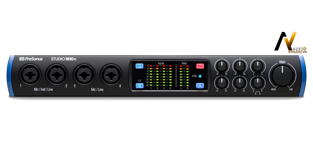 PreSonus Studio 1810C Audio Interface giá rẻ BH chính hãng