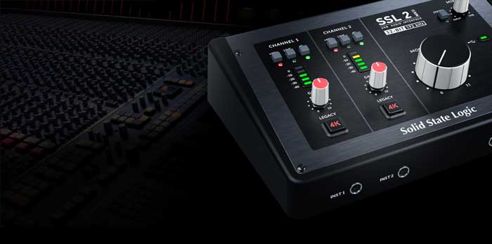 Sound card Thu âm Solid State Logic SSL 2 MK2 - Chính Hãng