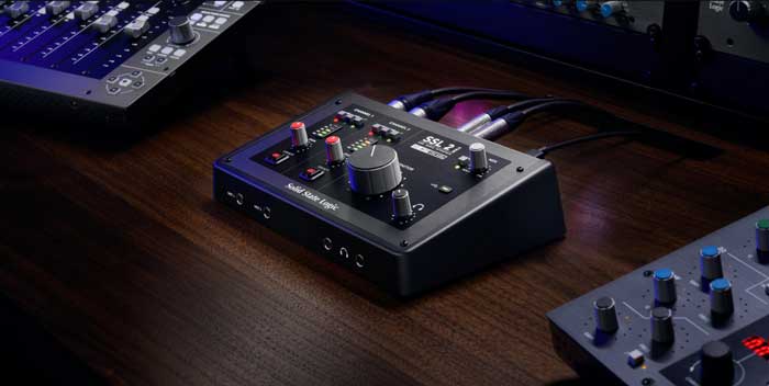 Sound card Thu âm Solid State Logic SSL 2 MK2 - Chính Hãng