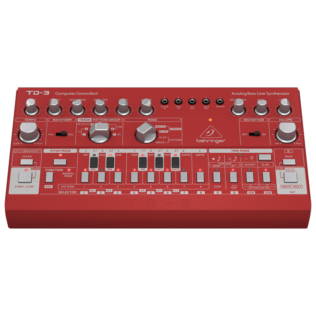 Synthesizer Behringer TD-3 | Chính hãng - Trả góp 0%