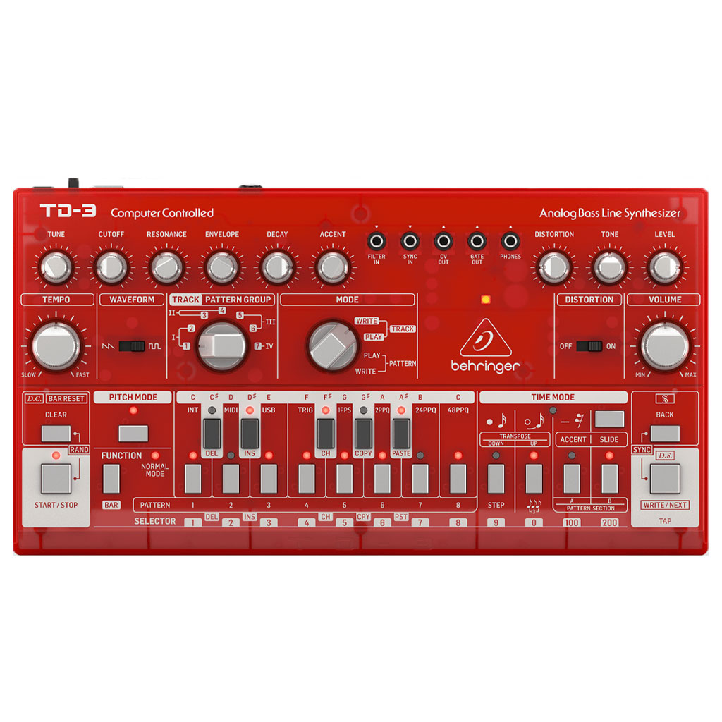 Synthesizer Behringer TD-3 | Chính hãng - Trả góp 0%
