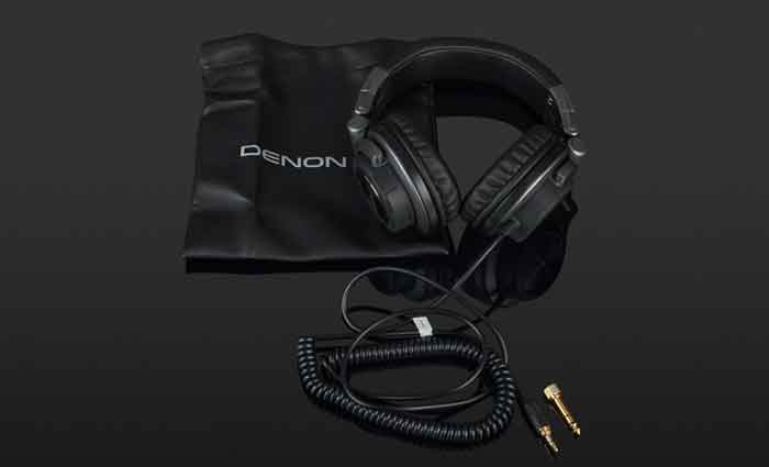 Các phụ kiện đi kèm Tai Nghe Denon DJ HP1100 - Chính hãng - Hỗ trợ trả góp 0%