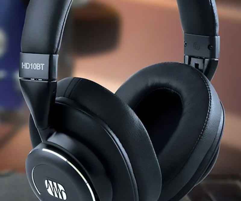 Tai nghe kiểm âm Presonus HD10BT có thiết kế bền bỉ, gọn nhẹ tạo cảm giác thoải mái khi sử dụng