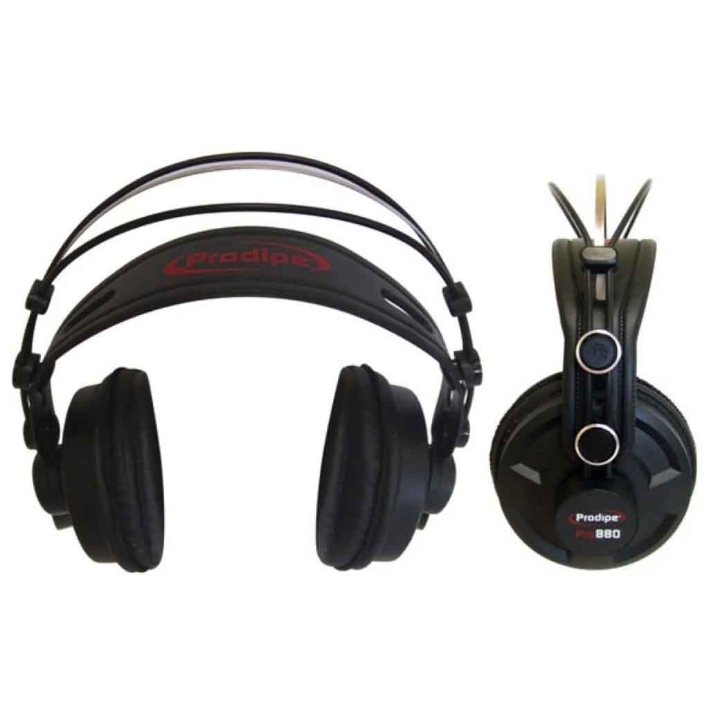 Tai nghe Phòng thu Prodipe Pro 880  cụ không thể thiếu để kiểm tra và xử lý âm thanh trong các dự án sản xuất nhạc