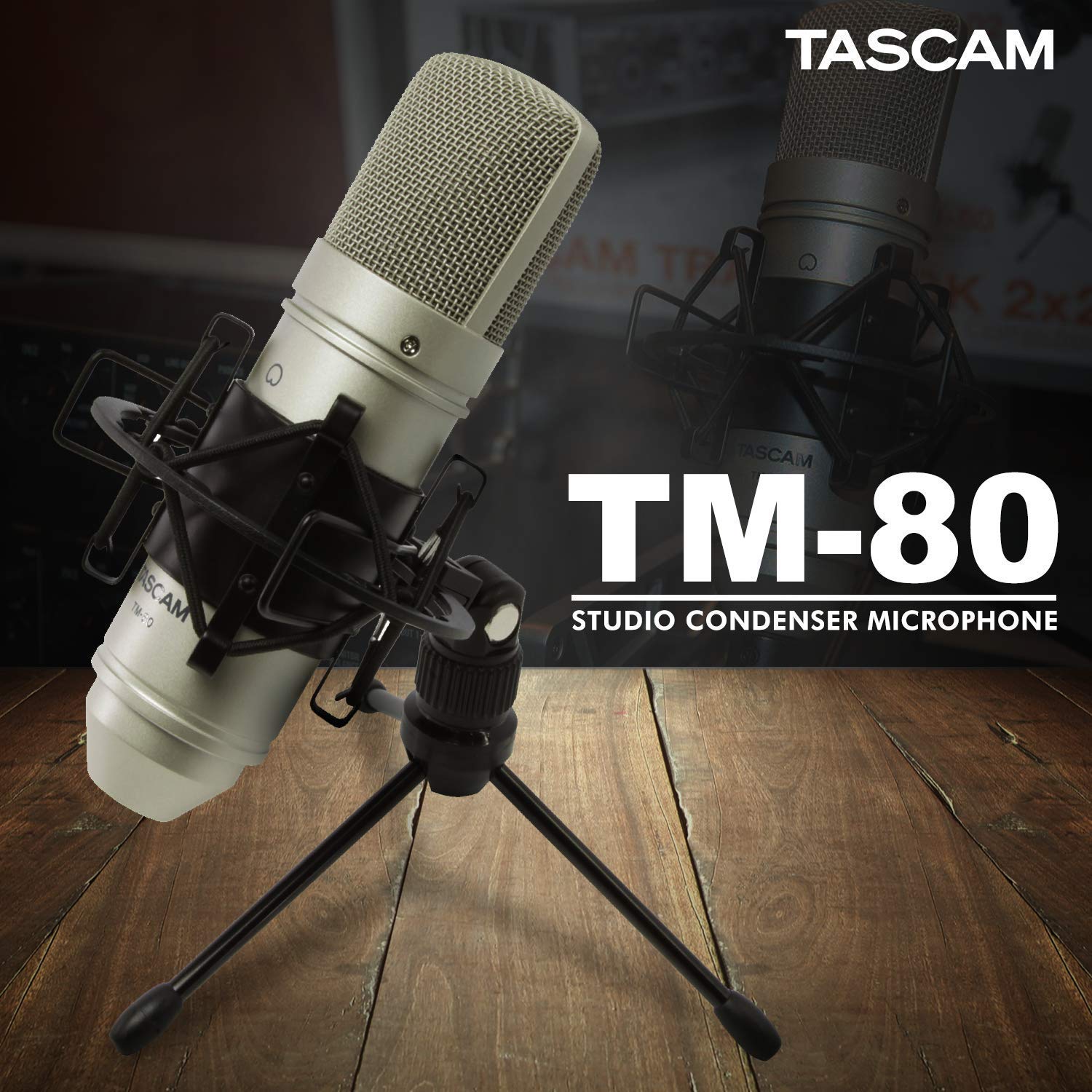 Tascam TM-80 Large Diaphagm Condenser Microphone hàng nhập khẩu