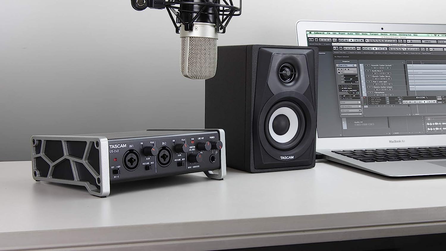 TASCAM US 2 x 2 CU USB Audio Interface hàng nhập khẩu chính hãng