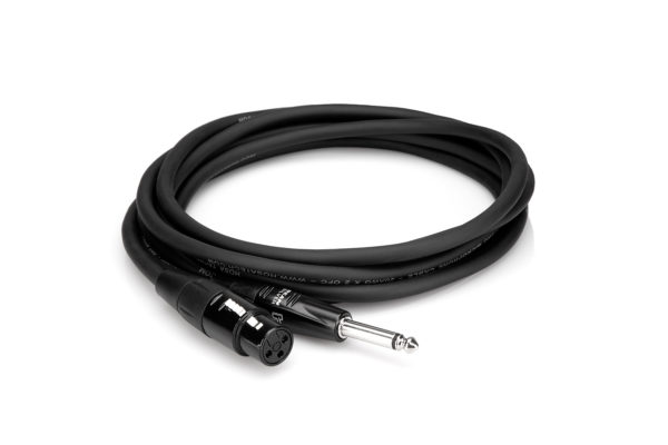 Cáp Micro Hosa Pro REAN XLR3F to 1/4" TS hàng nhập khẩu chính hãng