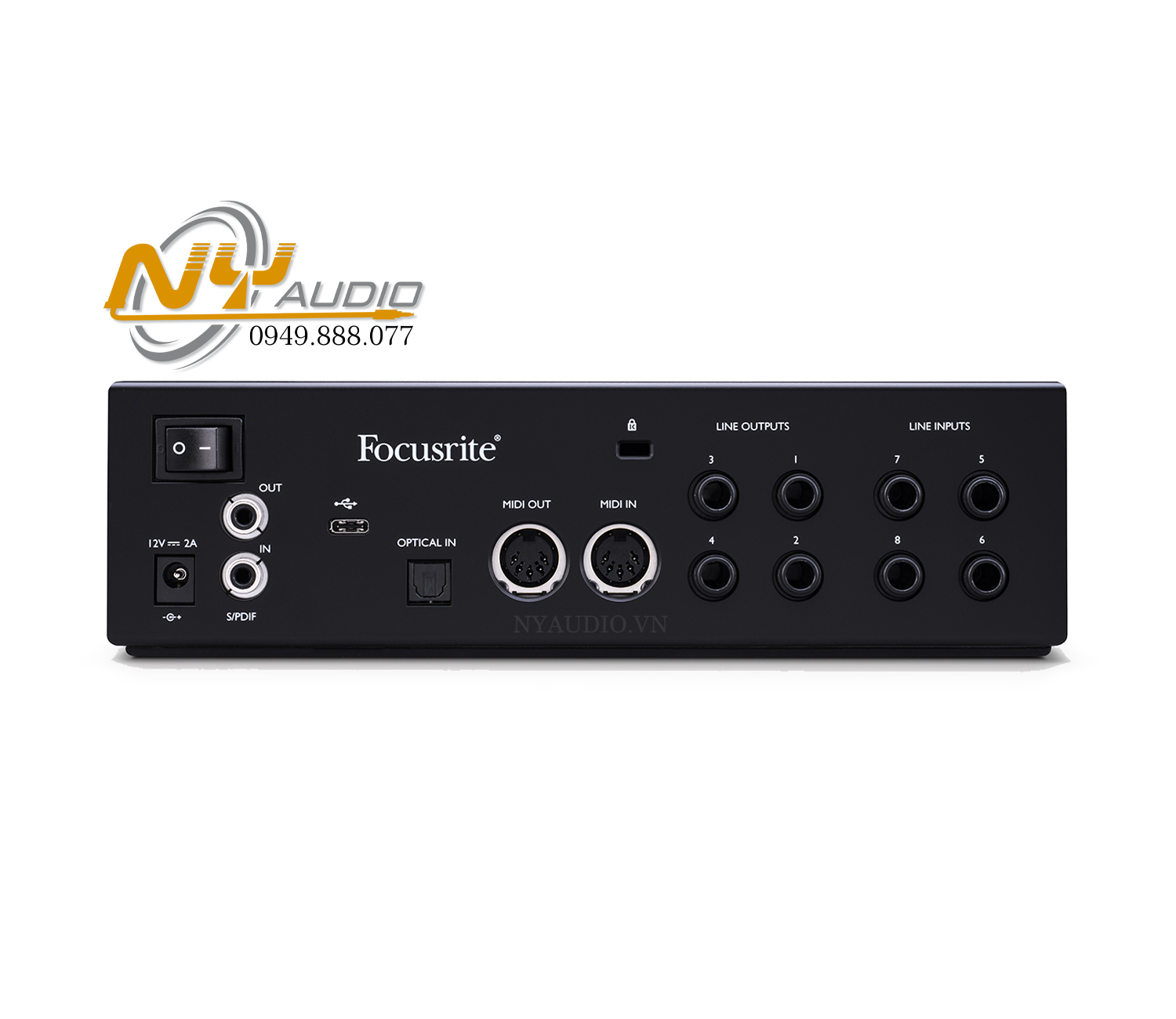 Clarett+ 4Pre 18-in / 8-out USB Audio Interface nhập khẩu chính hãng
