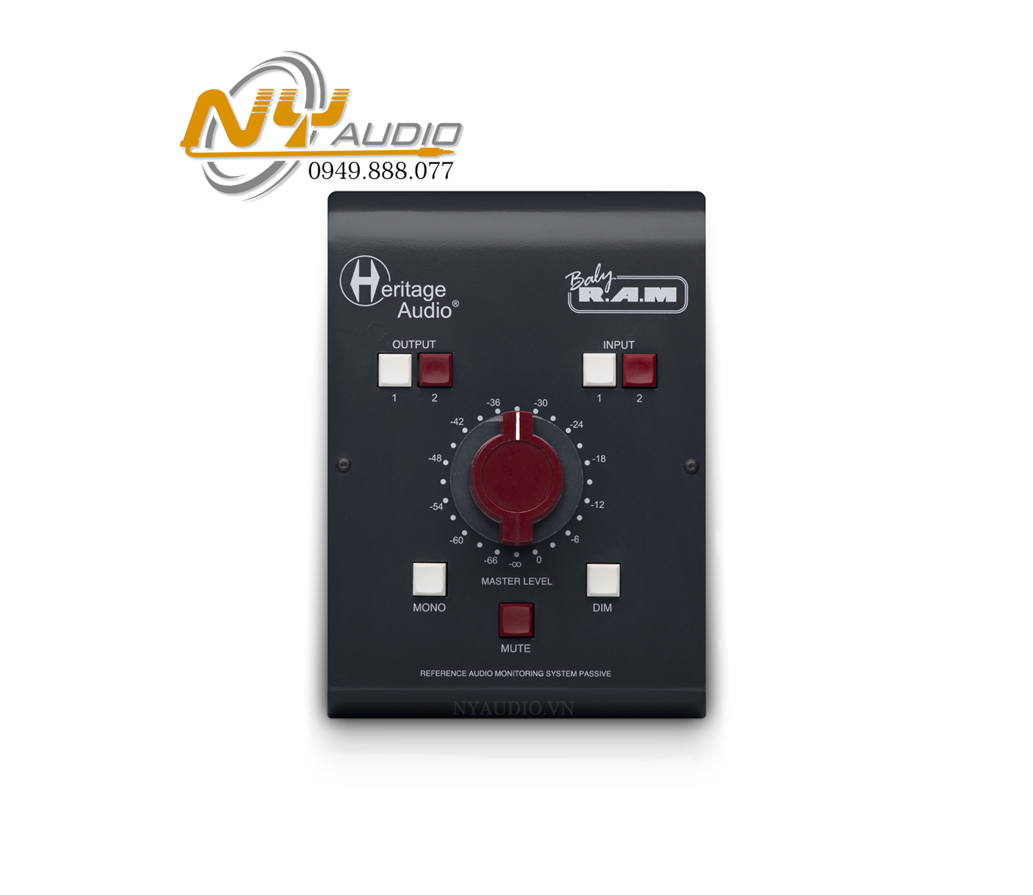 Heritage Audio R.A.M. System Passive Mon. Controller Baby RAM