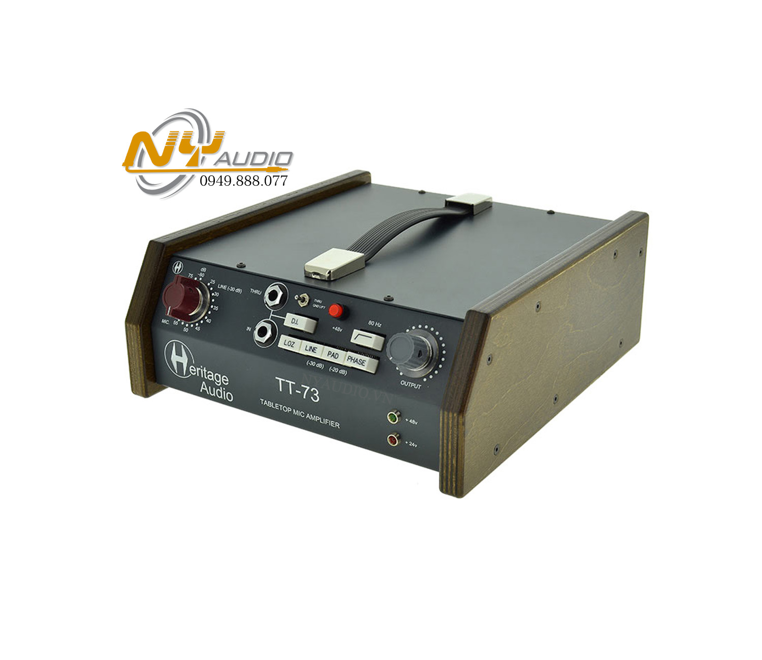 Heritage Audio TT-73 Tabletop Mic Preamp