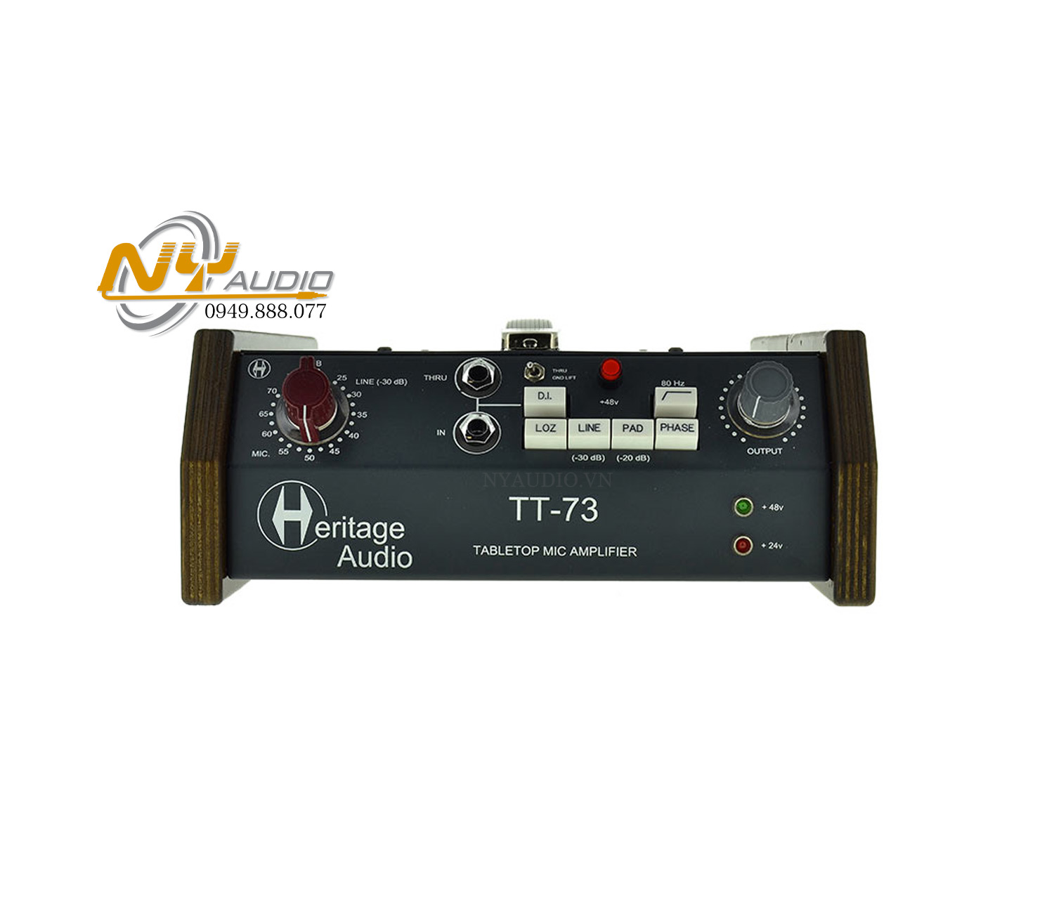 Heritage Audio TT-73 Tabletop Mic Preamp
