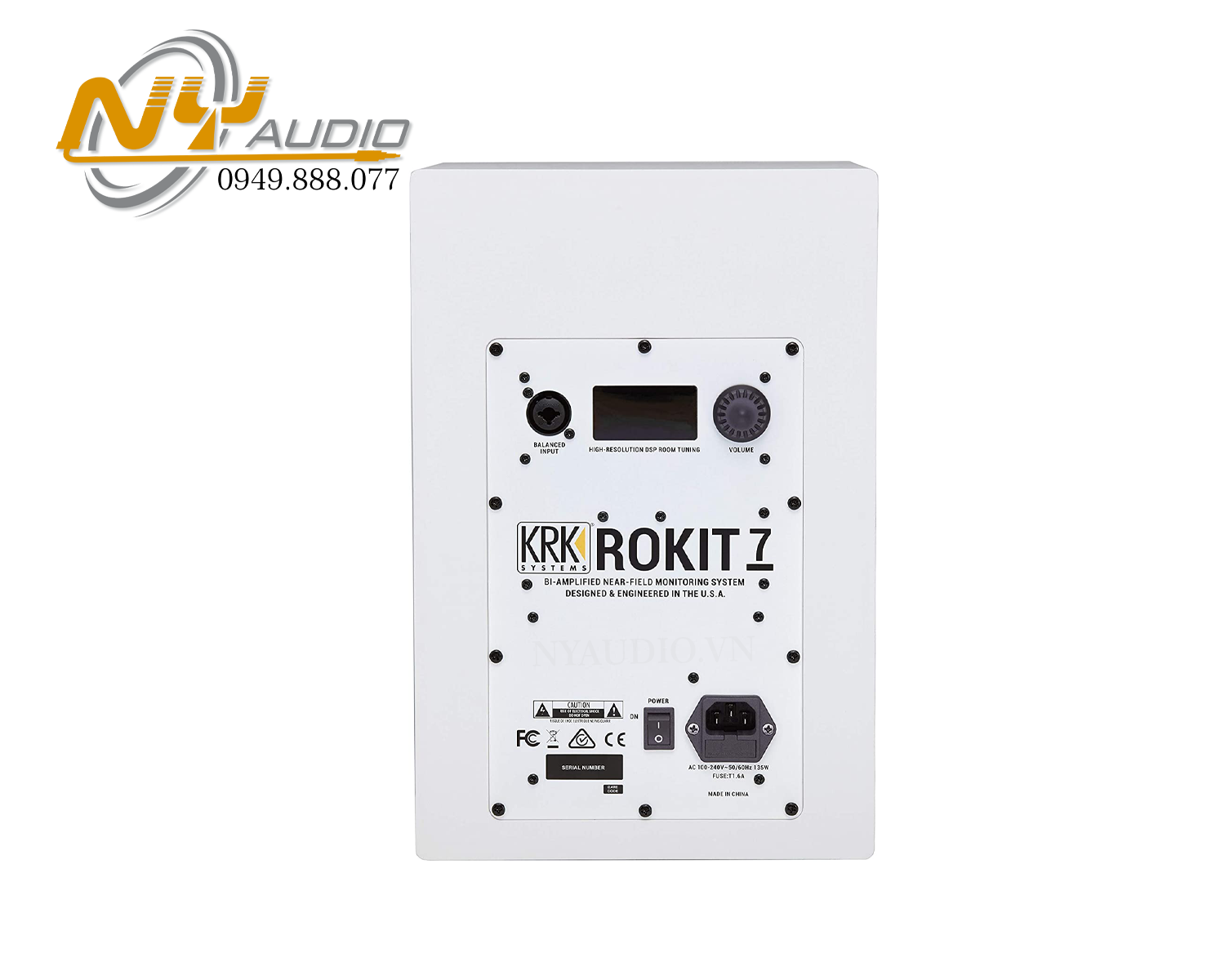 Loa kiểm âm KRK Rokit 7 G4 Màu trắng,hàng chính hãng giá tốt 