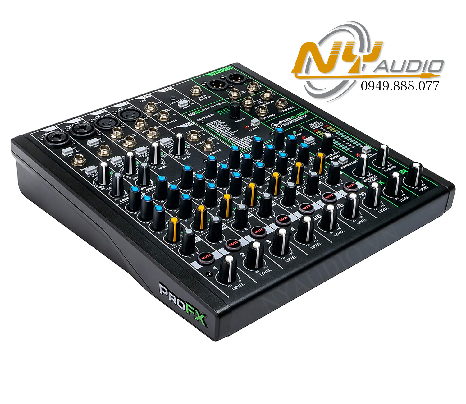 Mackie Pro FX10v3 Mixer Studio hàng nhập khẩu chính hãng