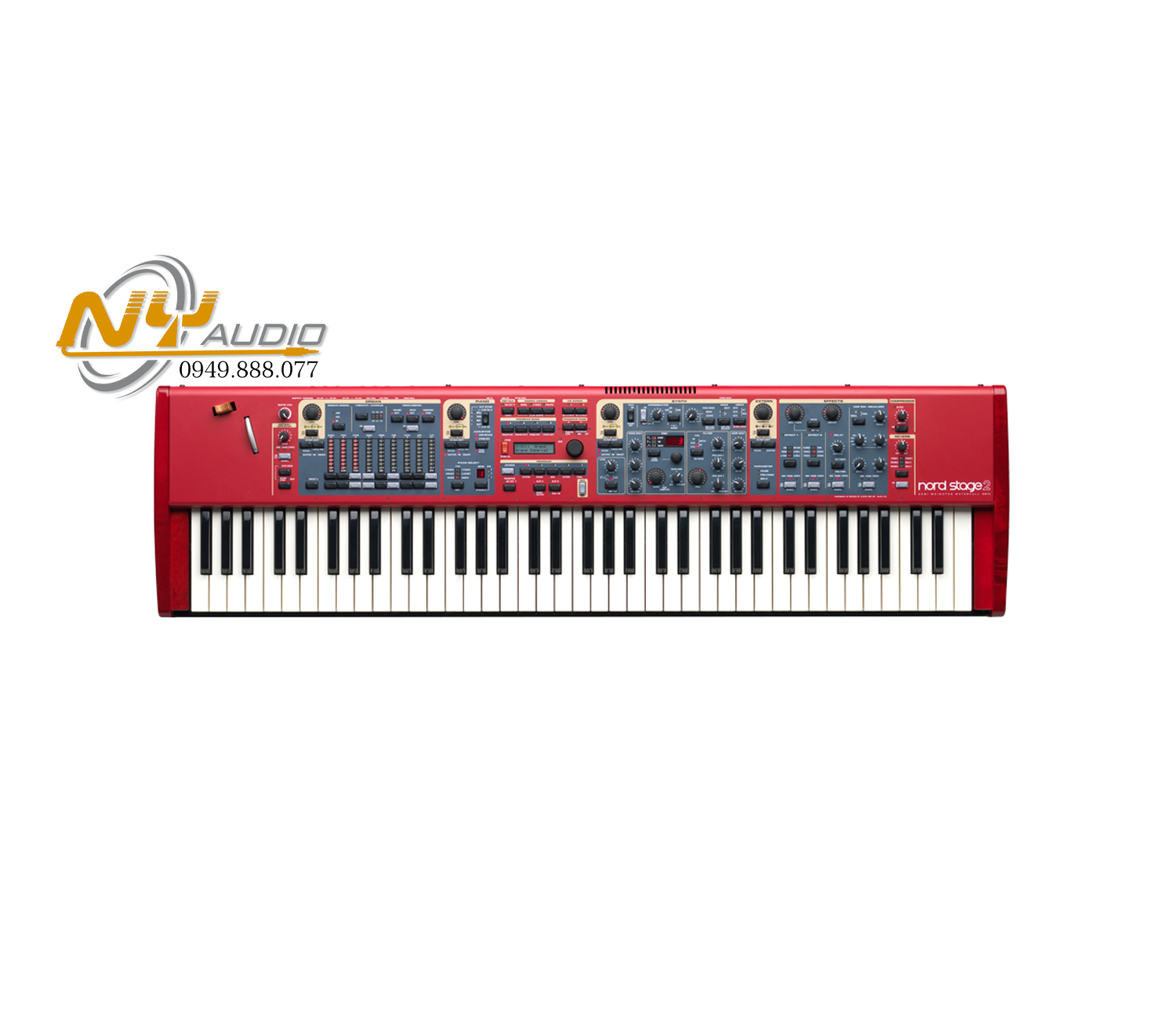 Nord Stage 2 SW73 Semi Weighted Waterfall Stage Piano