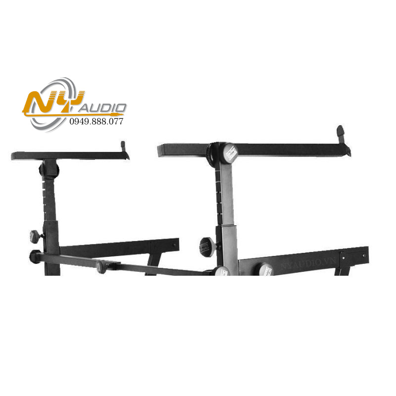 On-Stage KS7365EJ Folding-Z Keyboard Stand w/ 2nd Tier