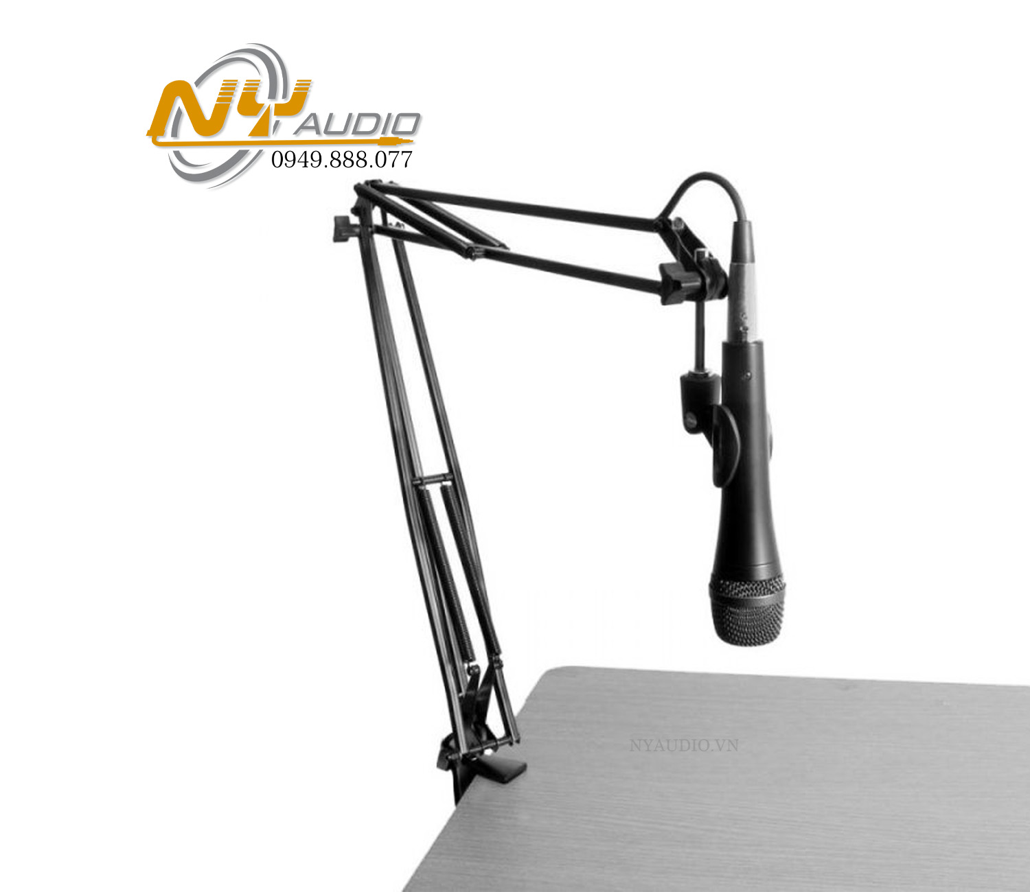 On-Stage MBS5000 Broadcast Boom Arm w/XLR Cable