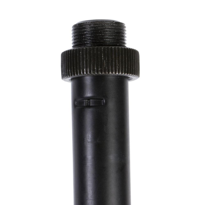 On-Stage MS7625B Hex-Base Quarter-Turn Threadless Mic Stand (Black)