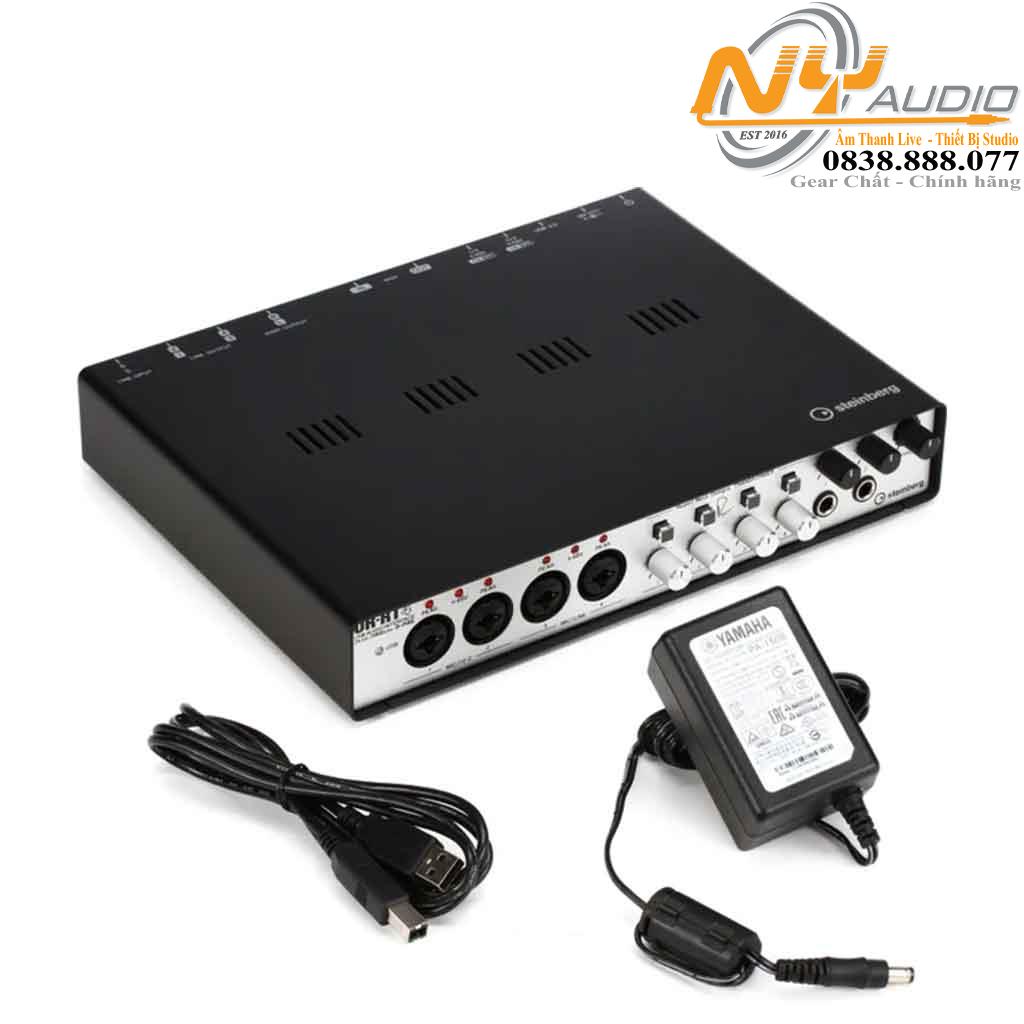 Sound Card Steinberg UR-RT4 | USB 2.0 Audio Interface - 6in/4out - 24-bit/192kHz -Tích Hợp Rupert Neve Designs Transformer - Chuyên thu âm & Sản xuất âm thanh