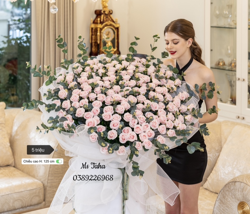Bó lá 5X-Hồng
