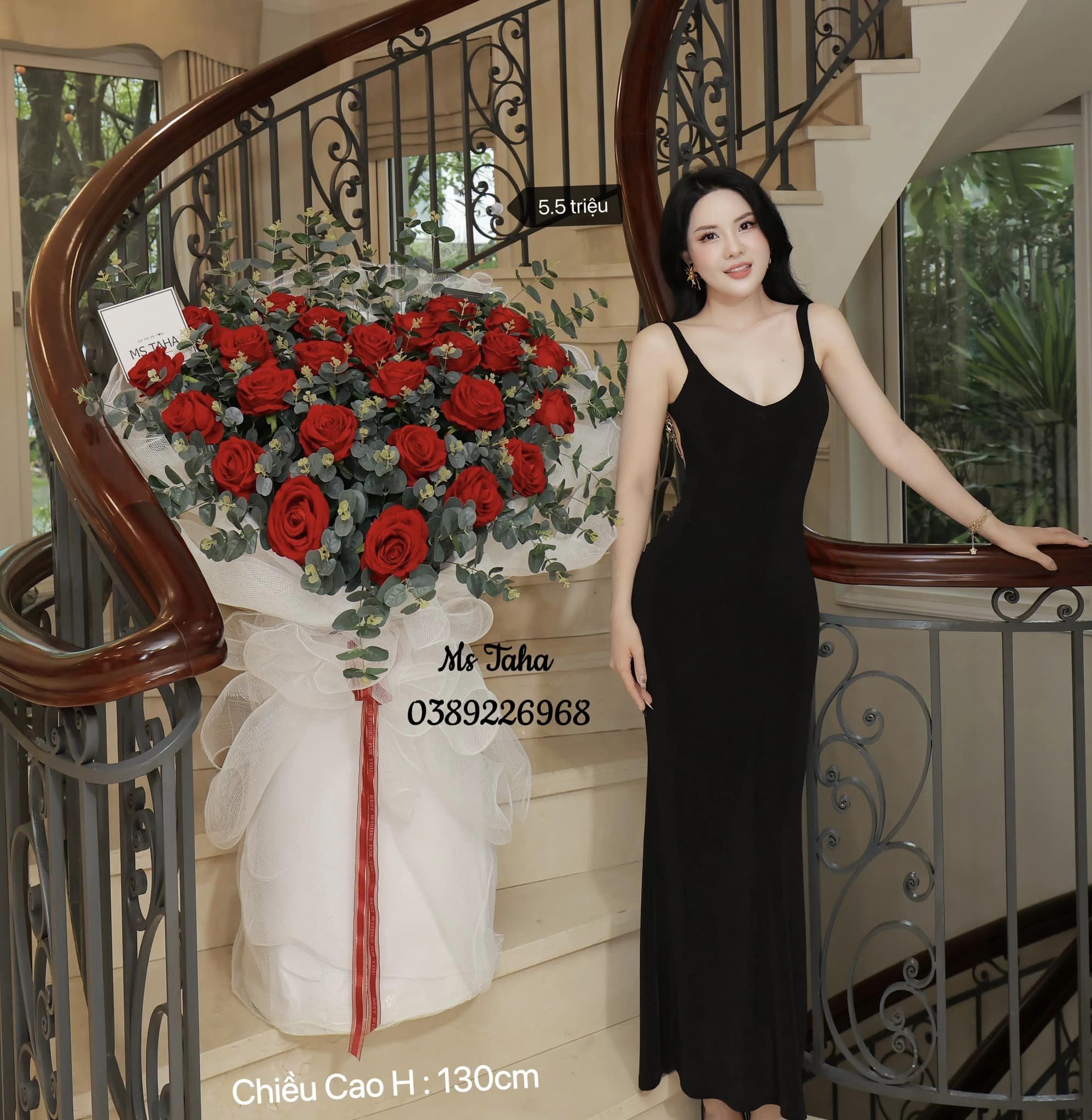 Bó lụa Trái tim 5.̀̀5XT