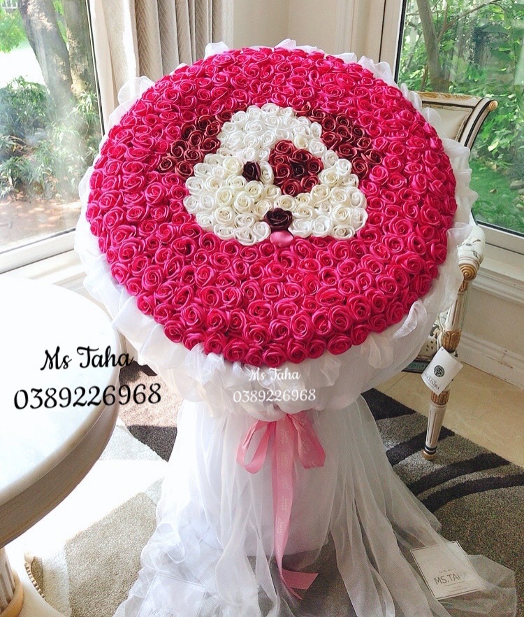 Bó hồng ​​​​​​​Cún xinh