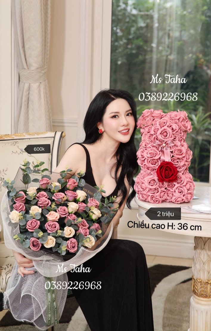Bó lá 600k-Hồng đất mix be