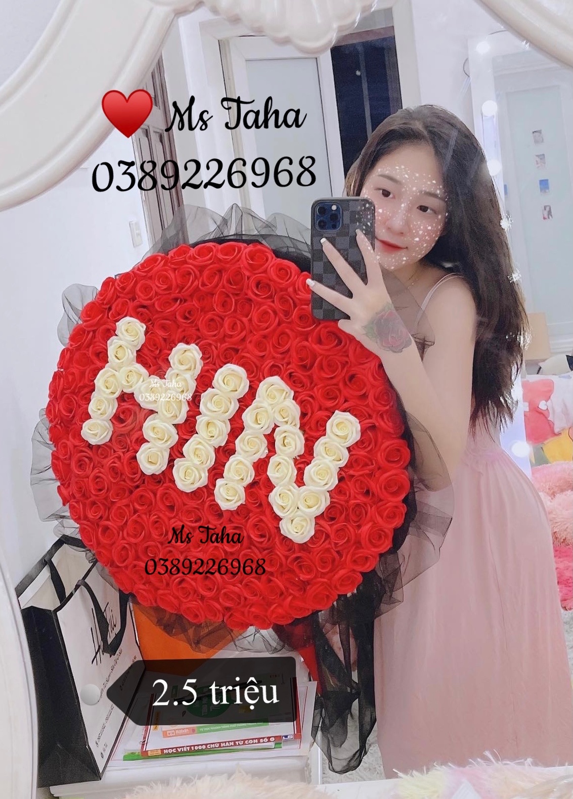 Ms.Taha- Tiệm Hoa Hồng Sáp Thơm và Hoa gấu Teddy