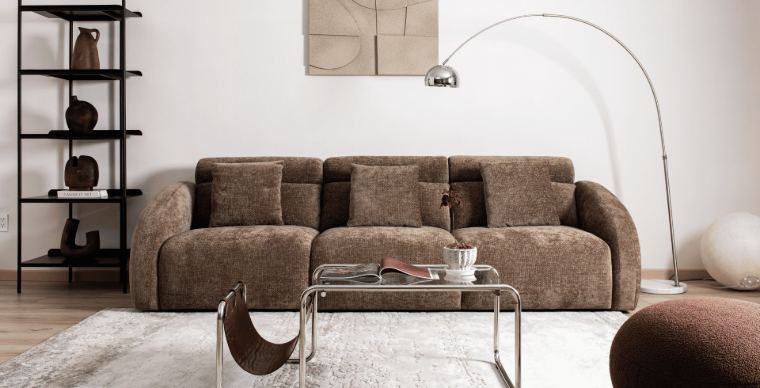 Sofa cong phòng khách BLANC
