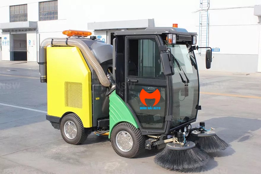 Xe quét đường mini