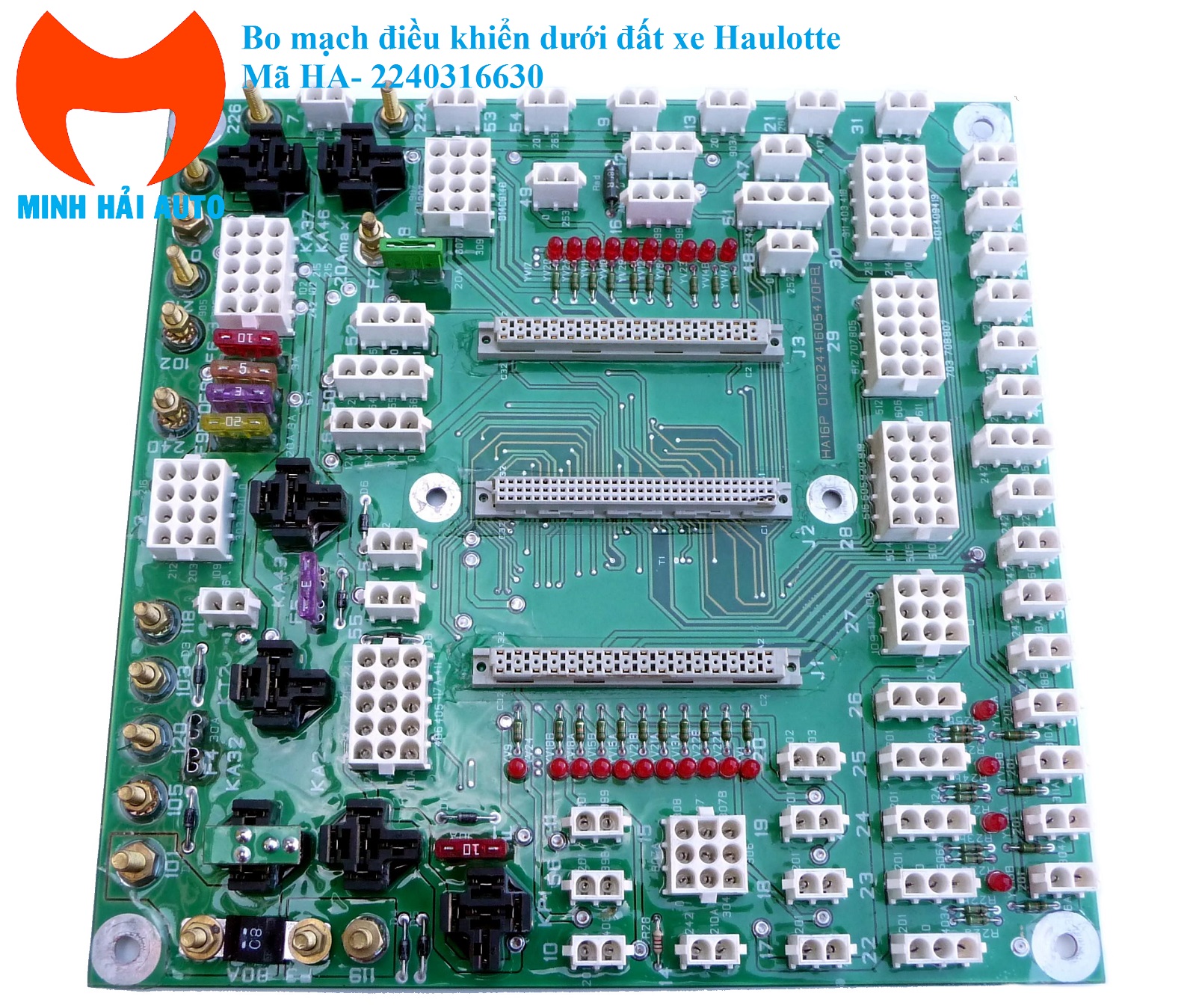 Bo mạch điều khiển dưới đất xe Haulotte mã HA- 2440316630