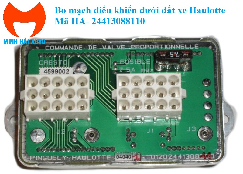 Bo mạch điều khiển dưới đất xe Haulotte mã HA- 2441308110