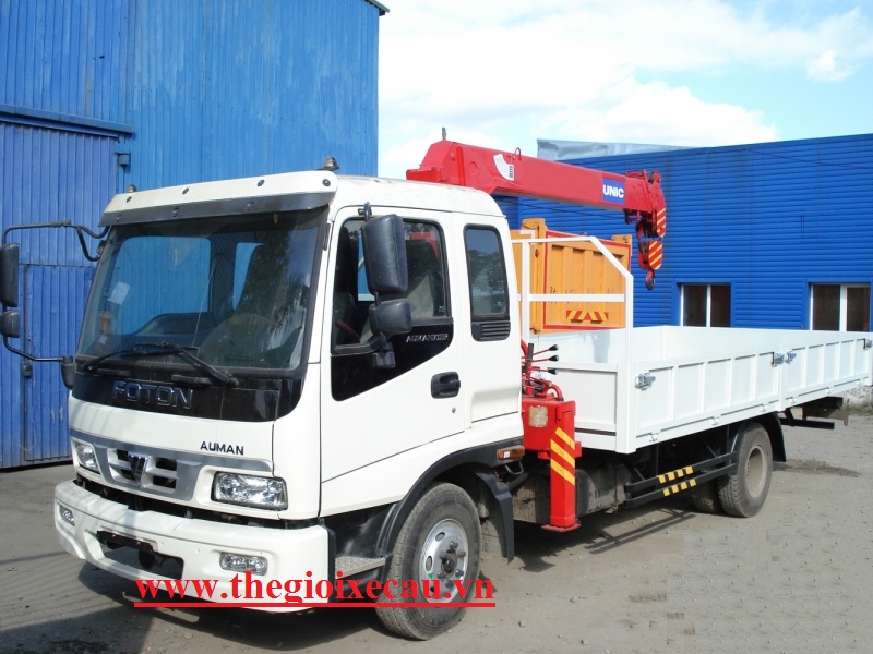 Xe tải gắn cẩu 3 tấn Unic- Thaco Auman