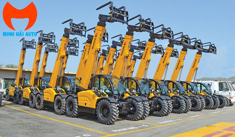 xe nâng đa năng telehandler