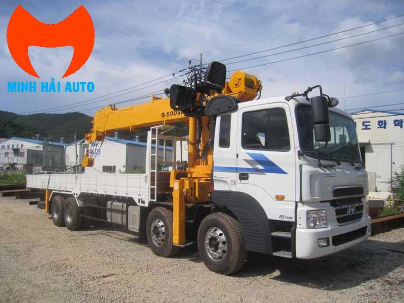 Bán xe cẩu tự hành 15 tấn Soosan Hyundai