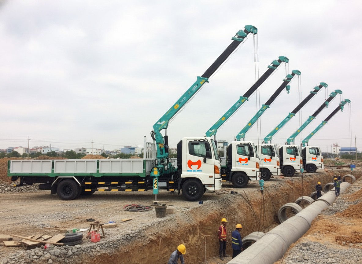 Giá bán Hino gắn cẩu Hyundai Everdigm 3 tấn- 1