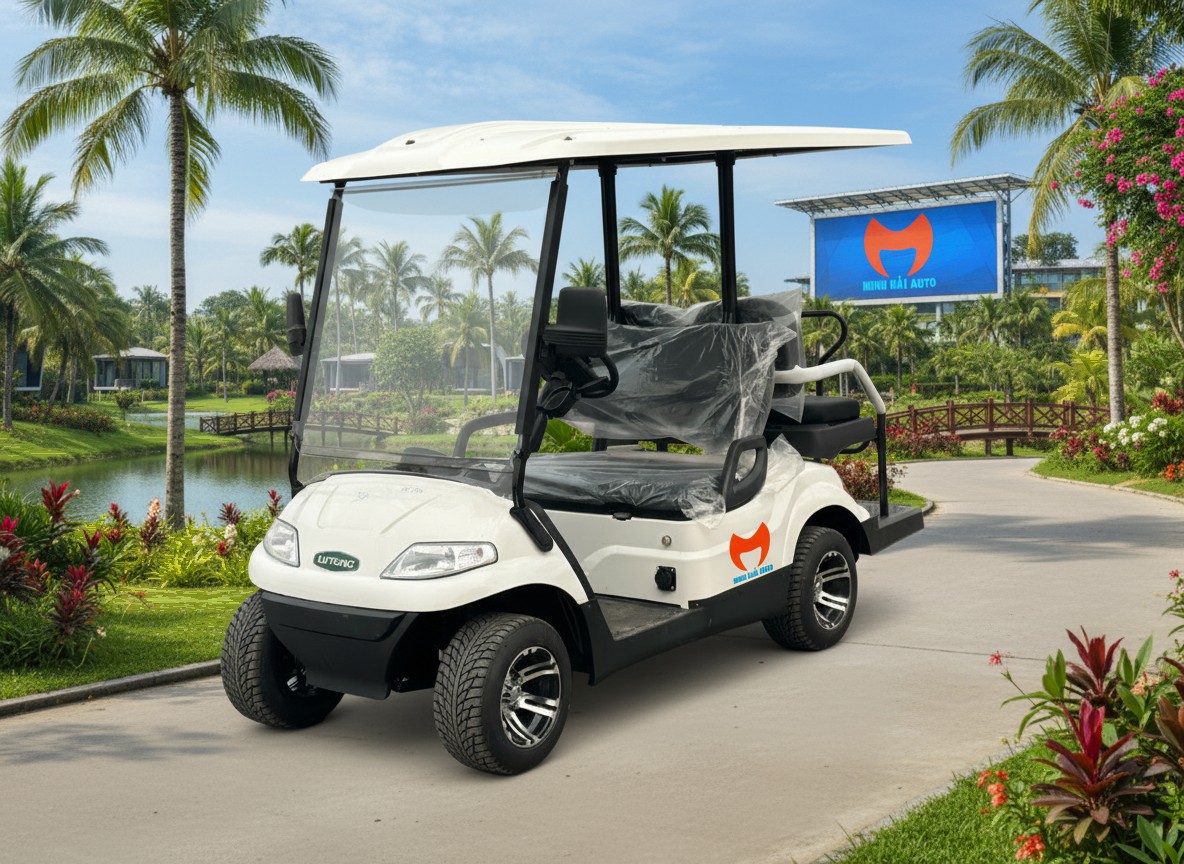 Giá bán xe điện tham quan du lịch chở người bốn bánh- LVtong 4 chỗ - 1